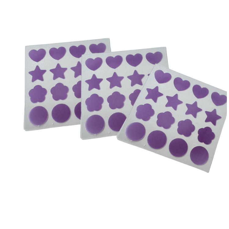 Autocollant de test UV &agrave; motif